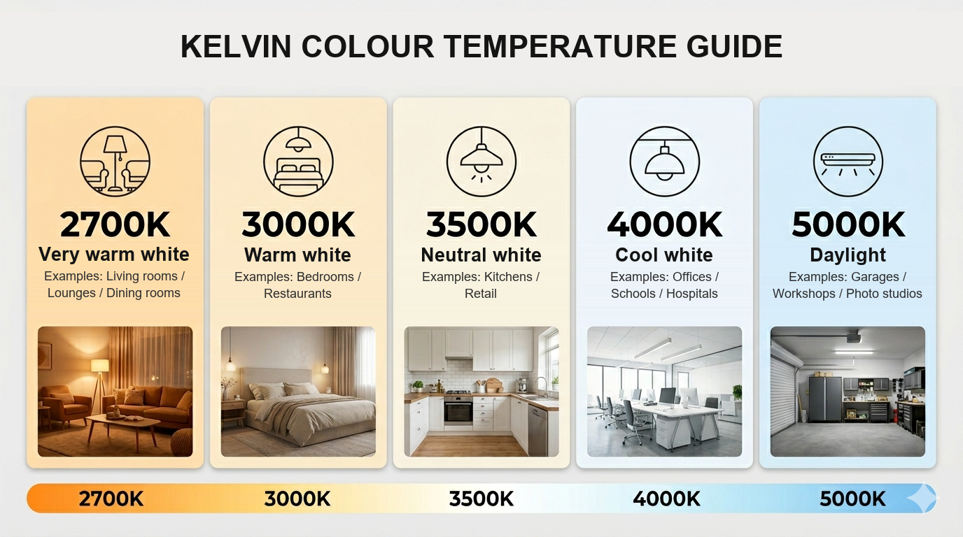 Guide de température Kelvin