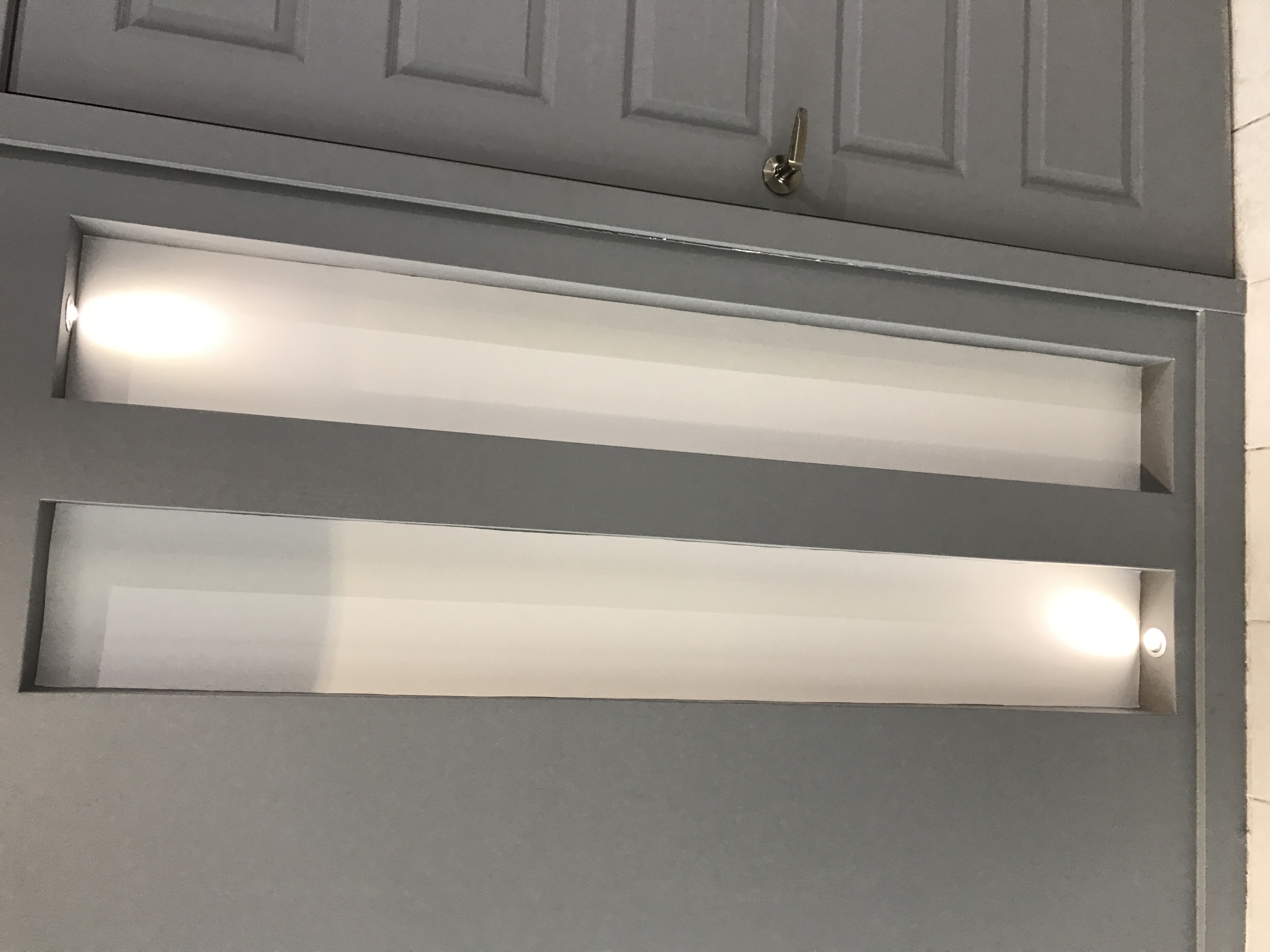 éclairages LED de niche murale