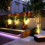 lumières LED de terrasse