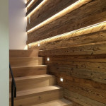 lumières LED d'escaliers