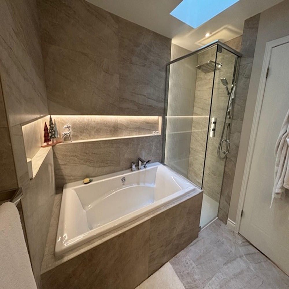 LED Lighting for Bathroom – Shower Niche