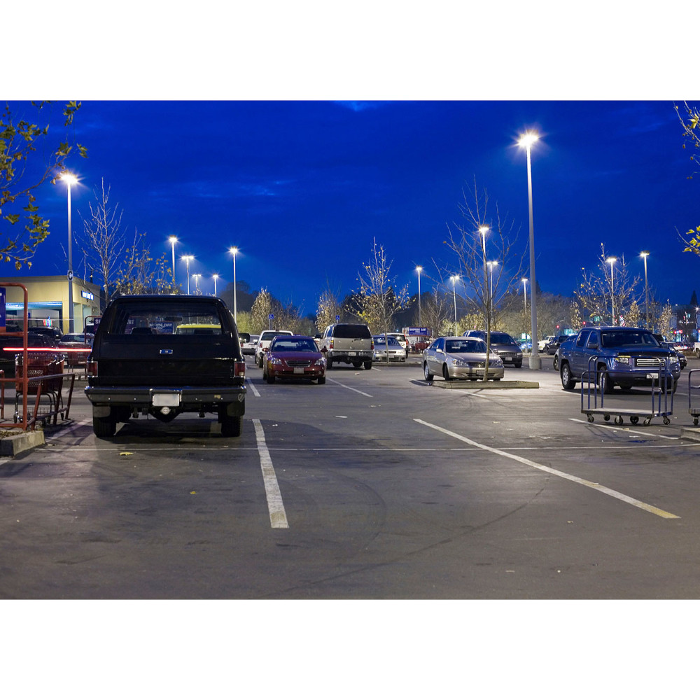 LED street lights for roads and parking lots
