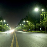 lampadaires LED pour routes et stationnements