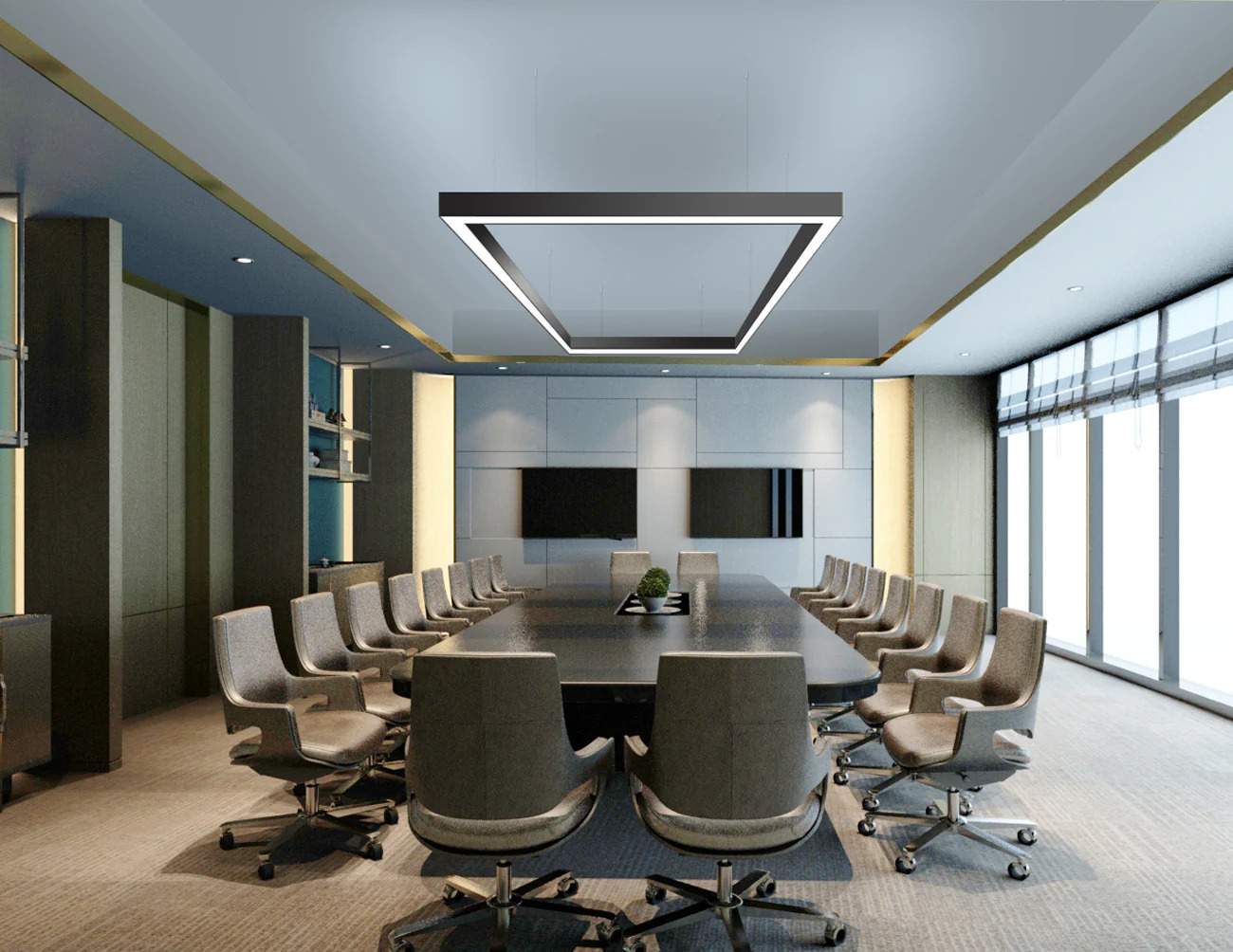 éclairages LED de salle de réunion
