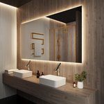 LED lighting mirrors