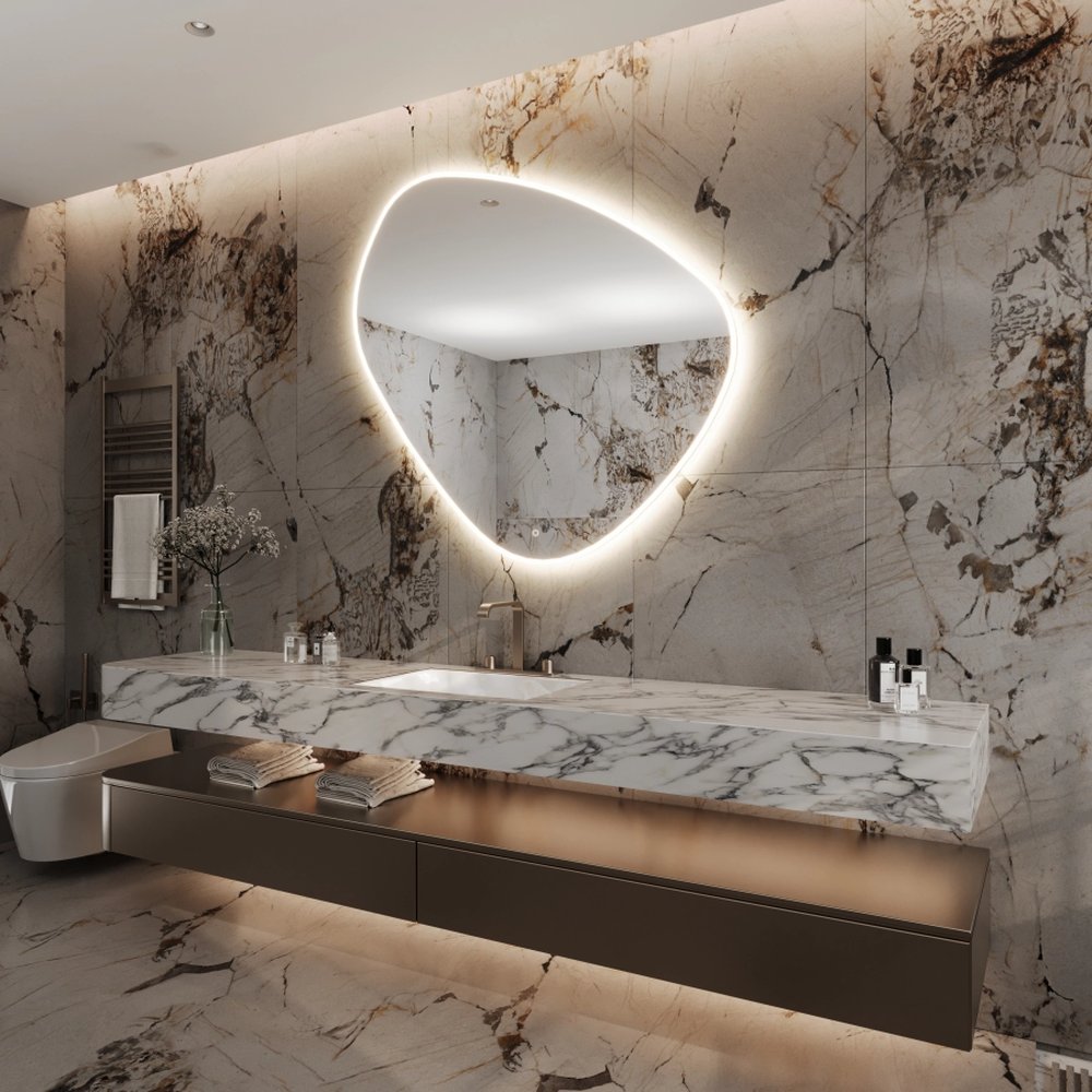 LED lighting mirrors