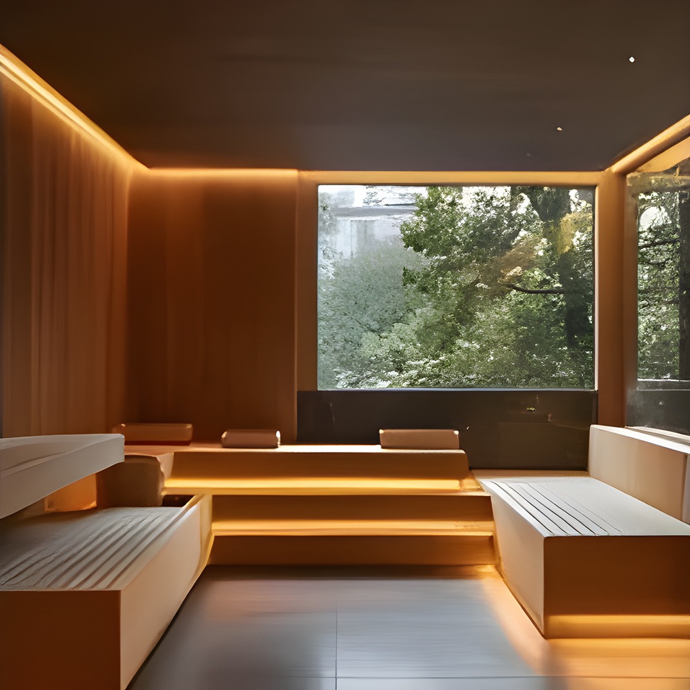 éclairages LED de sauna