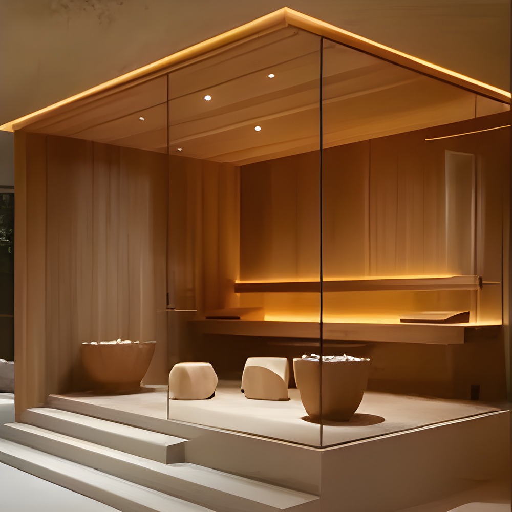 éclairages LED de sauna