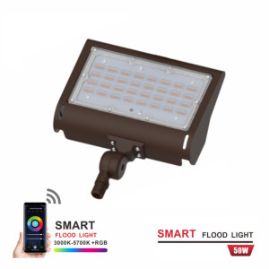 PROJECTEUR LED EXTÉRIEUR RGBW 50W