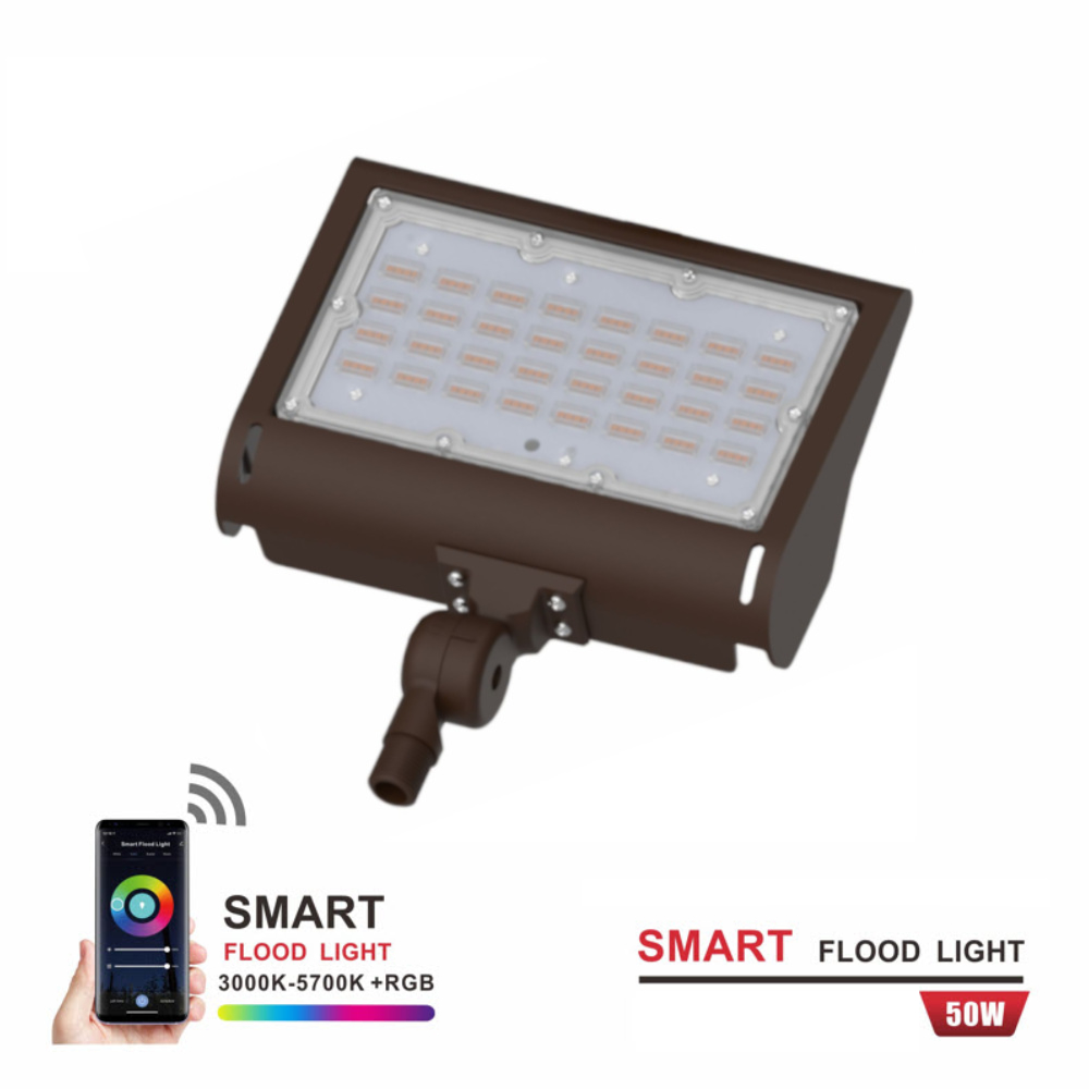 50W RGBW OUTDOOR LED FLOODLIGHT
