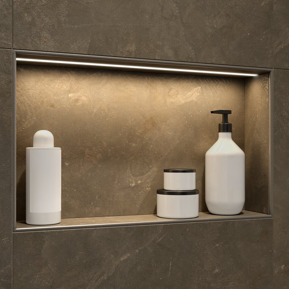 Lumière LED Niche de Douche