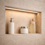 Lumière LED Niche de Douche