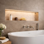 Lumière LED Niche de Douche