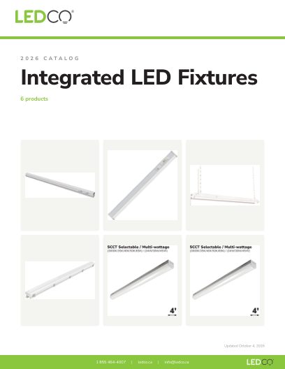 Integrated LED Fixtures
