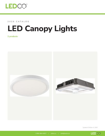 LED Canopy Lights
