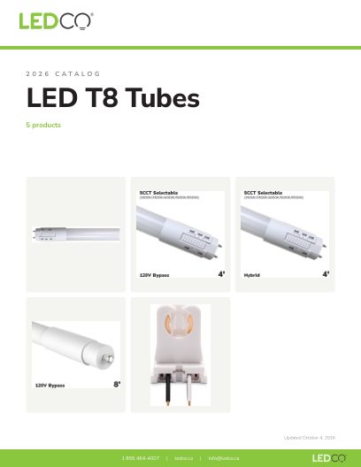 LED T8 Tubes