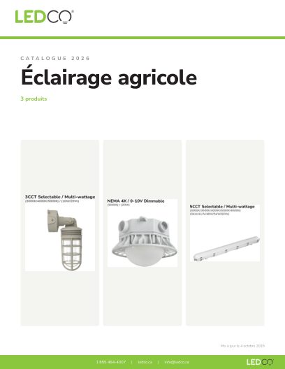 Éclairage agricole