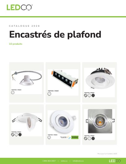 Encastrés de plafond