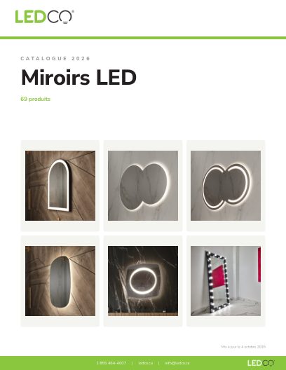 Miroirs LED