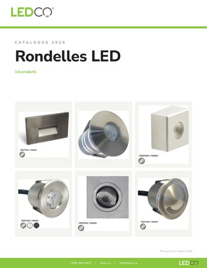 Rondelles LED