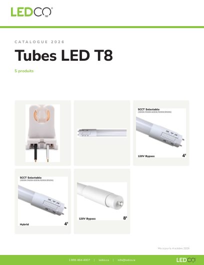 Tubes LED T8