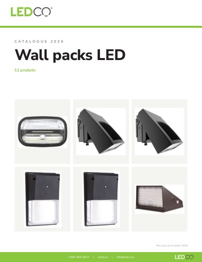 Wall packs LED