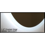 FROSTED ROUND BACKLIT LED MIRROR