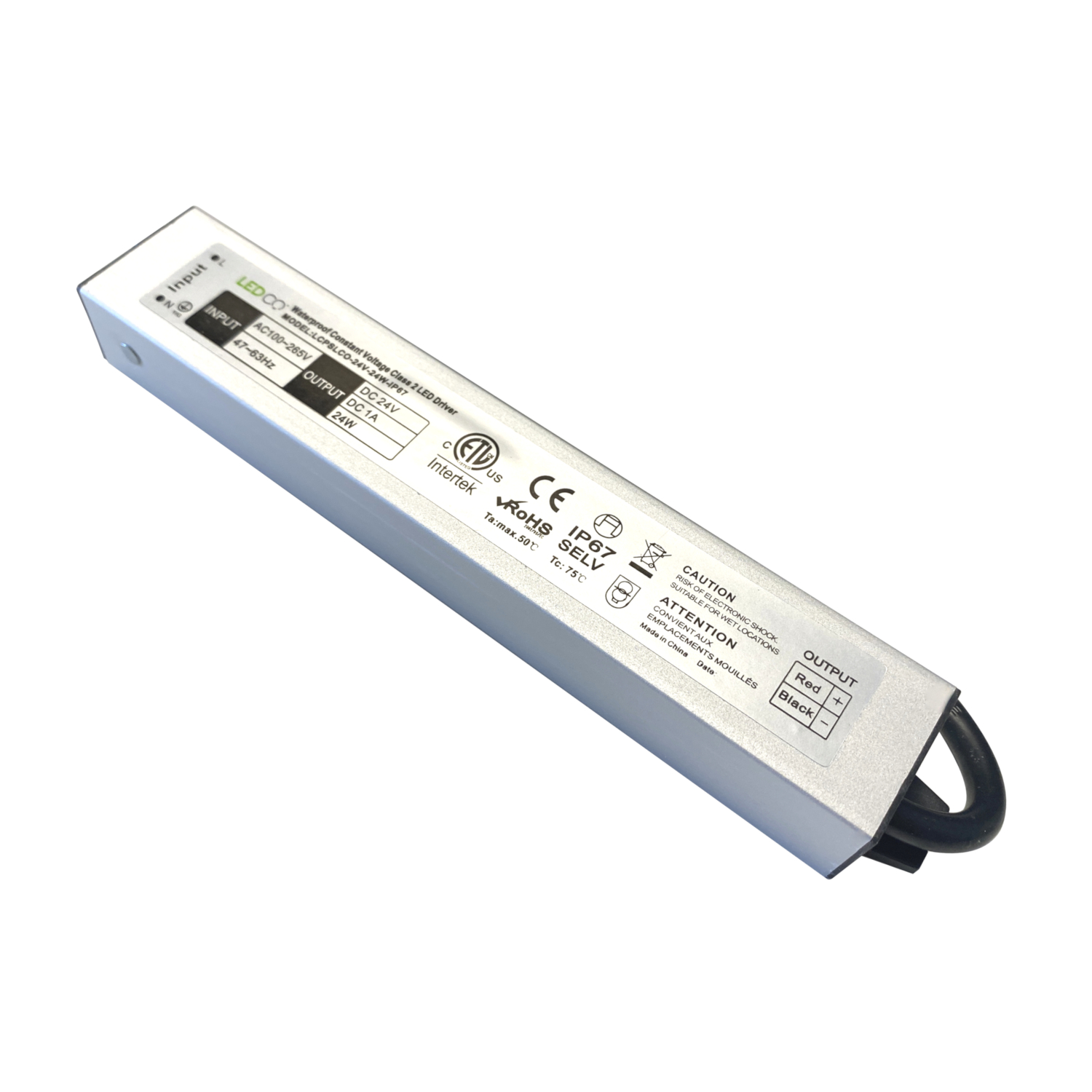 NON-DIMMABLE POWER SUPPLY - 24W