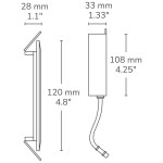 ENCASTRÉ LED MINCE 12/24V 4'' DLF ROND