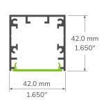 PROFILÉ ALUMINIUM LED #880
