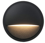 WALL MOUNTED HALF MOON STEP LIGHT