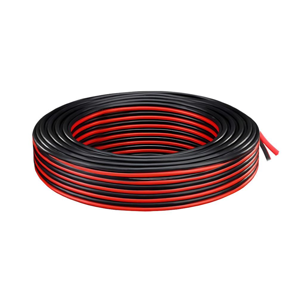 18-2 BLACK AND RED WIRE (PRICE PER FOOT)