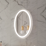 MIROIR LED GALAXY OVALE