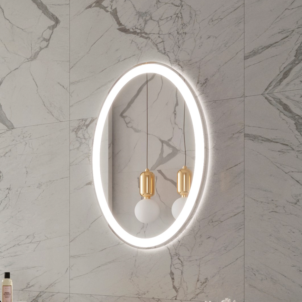 MIROIR LED GALAXY OVALE