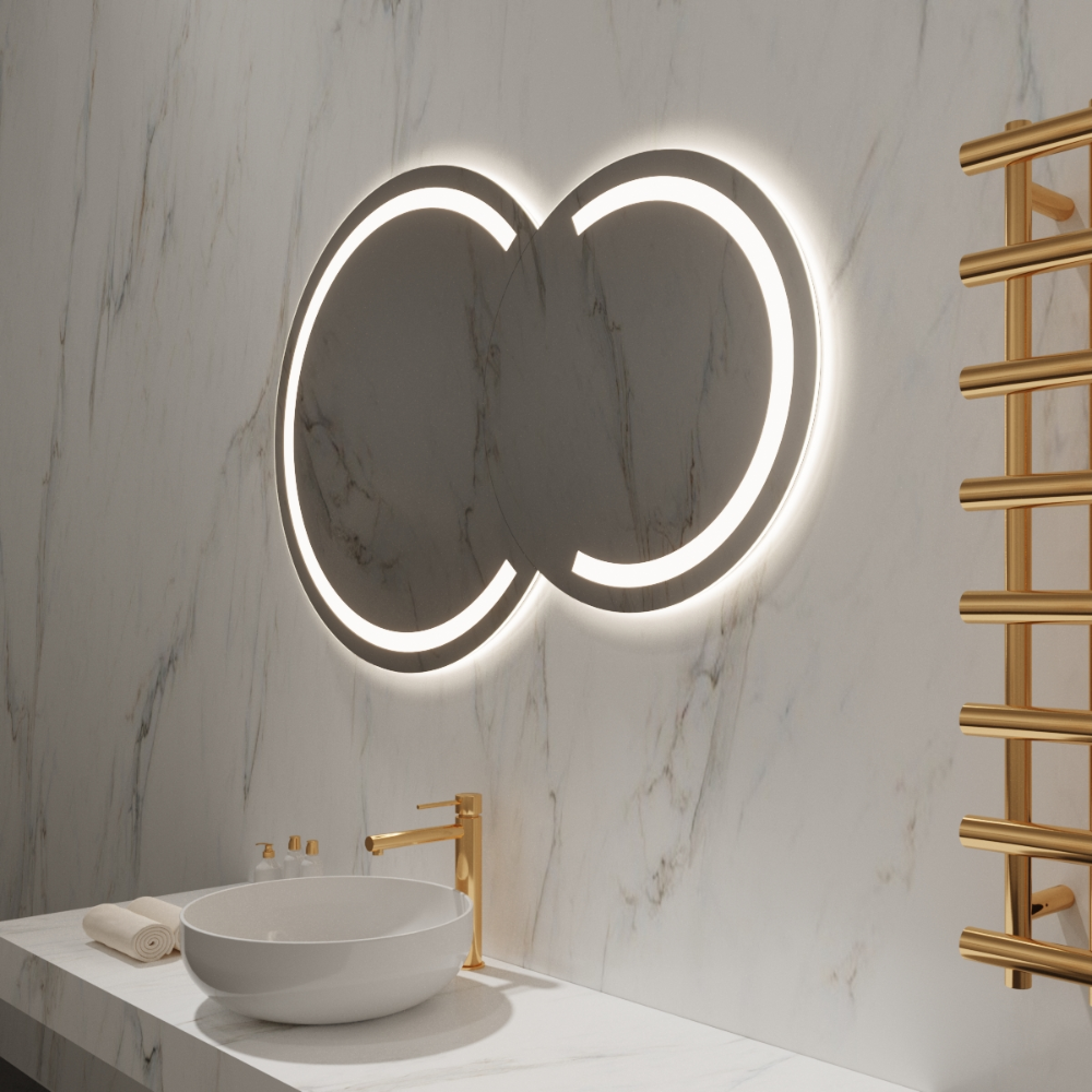 MIROIR LED BULLE HARMONIE