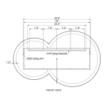 MIROIR LED BULLE RÉTRO-ÉCLAIRÉ