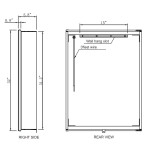 VERANO CABINET LED MIRROR