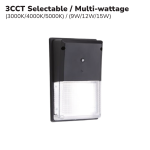 WALL PACK LED D'ENTRÉE 9W-12W-15W