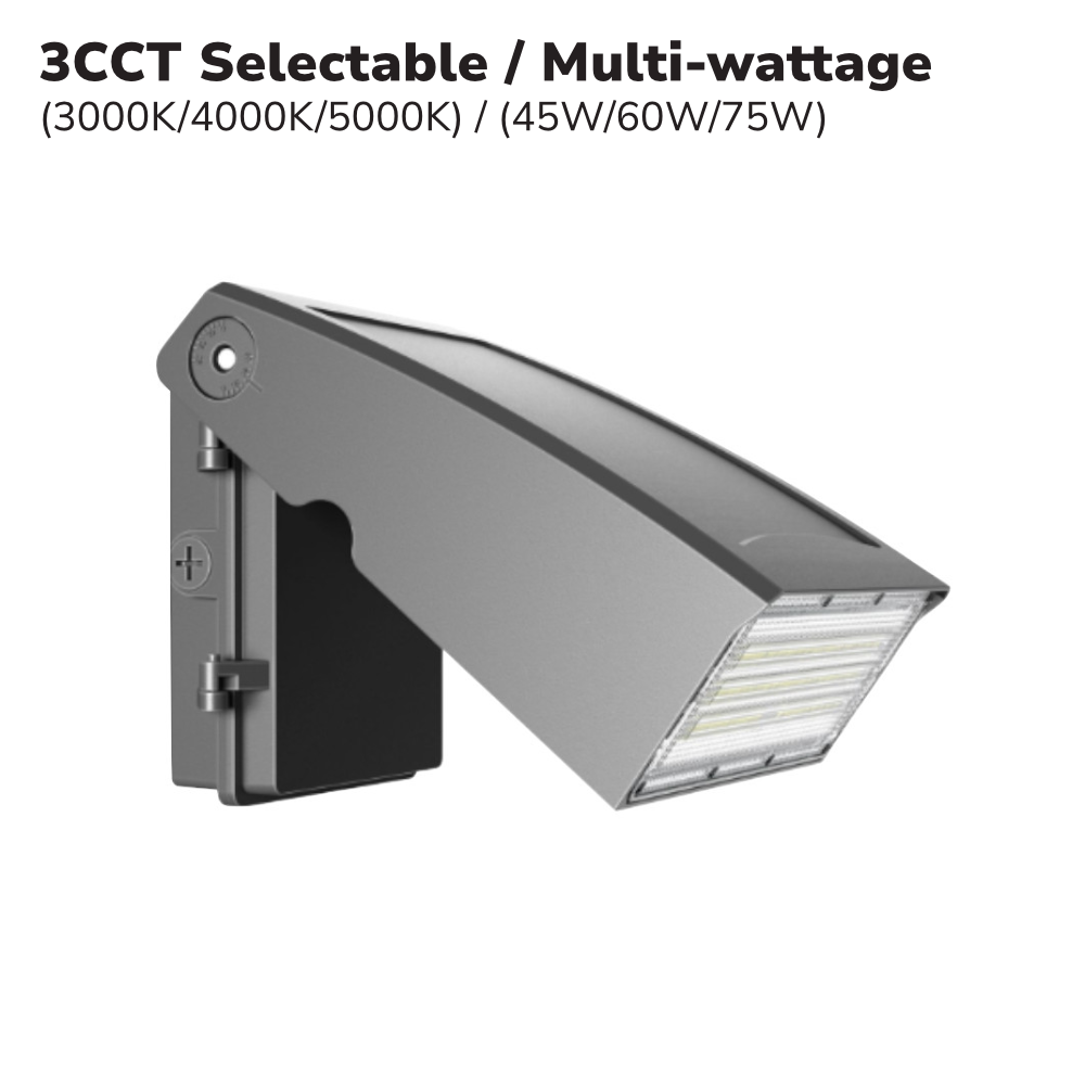 WALL PACK LED AJUSTABLE 45W-50W-75W