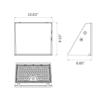 WALL PACK LED FULL CUT-OFF 25W-40W-60W