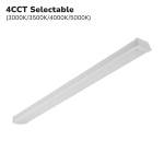 LUMINAIRE LINÉAIRE WRAPAROUND 4' 4CCT