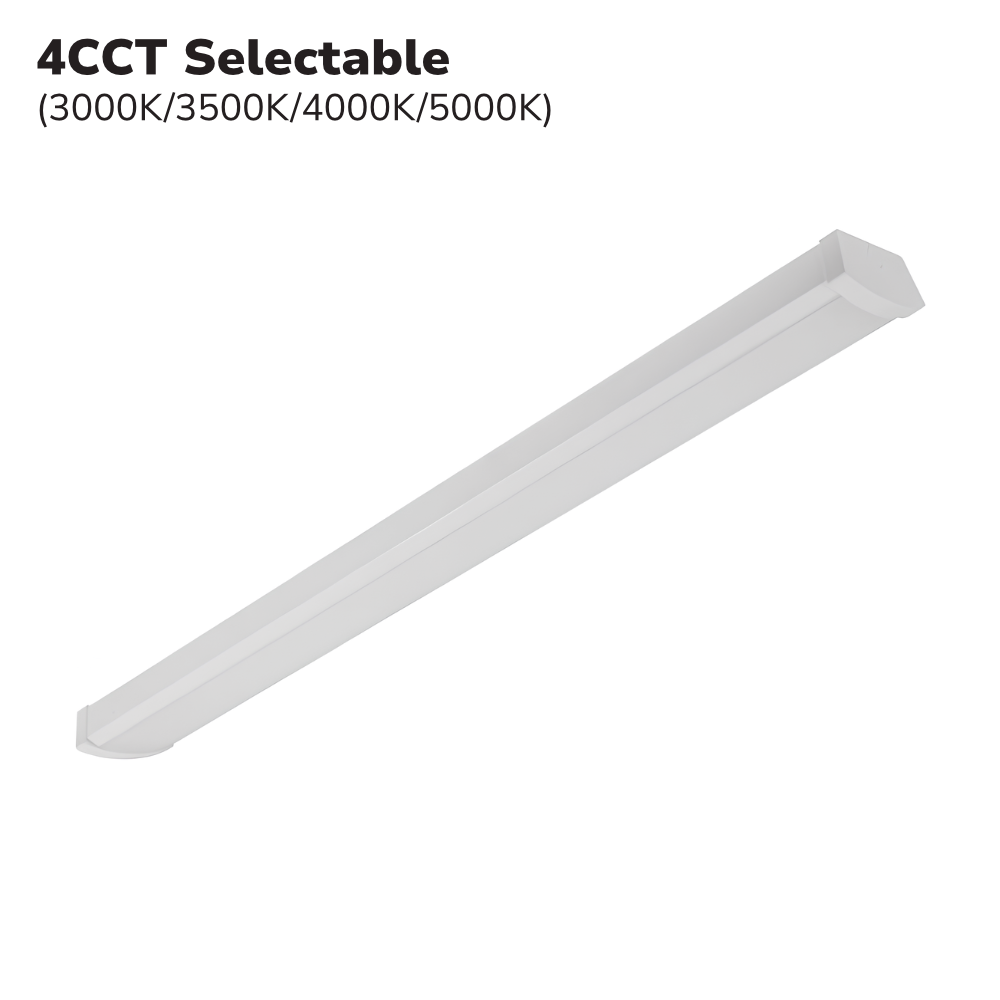 LUMINAIRE LINÉAIRE WRAPAROUND 4' 4CCT