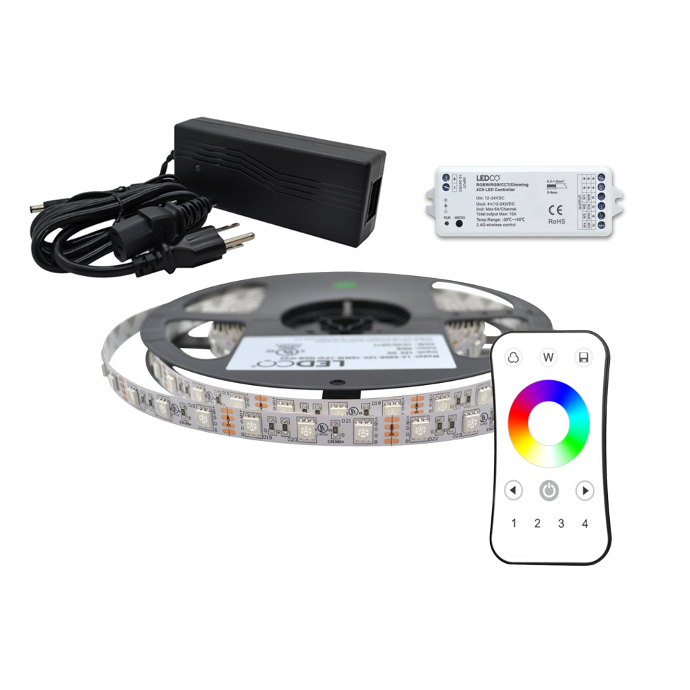 Kit de Démarrage - 5M de Ruban LED RGB-W (30K)