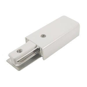 RIGHT END CONNECTOR FOR HALO TRACK - WHITE