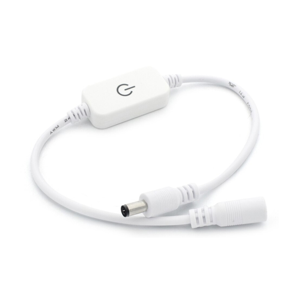 INTERRUPTEUR TOUCH BLANC – ON/OFF – 12/24V