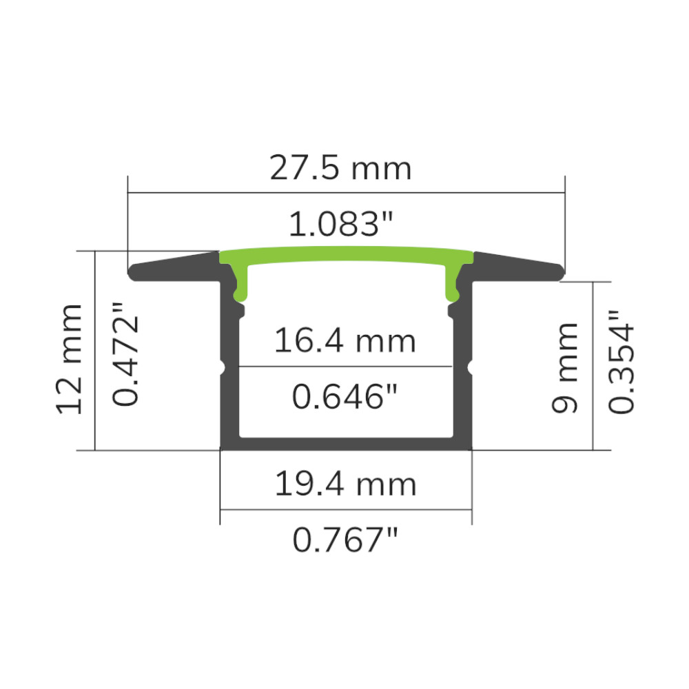 PROFILÉ ALUMINIUM #86