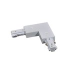L-CONNECTOR FOR HALO TRACK - WHITE