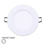 ENCASTRÉ LED MINCE 12/24V 4'' DLF ROND