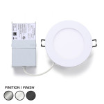 ENCASTRÉ LED PLAT 120V 4'' DLF ROND - 9W