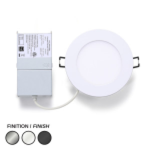 ENCASTRÉ LED PLAT 120V 4'' DLF ROND - 9W